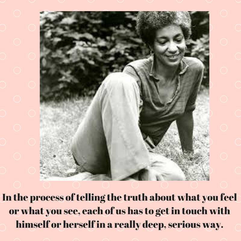 In the process of telling the truth about what you feel